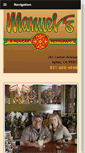 Mobile Screenshot of manuelsrestaurant.com